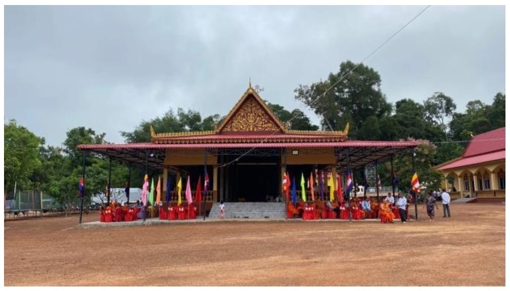  Lễ khánh thành chùa Sonte Vonea Ram tại dự án của Công ty CPCS Chư Sê Kampong Thom